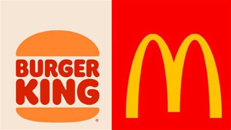 Burger King és McDonald's logók