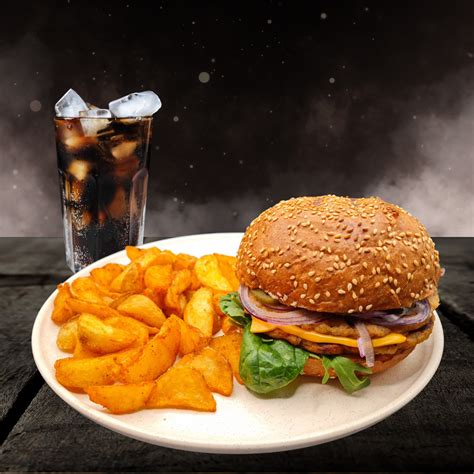 A Richie's hamburger menü
