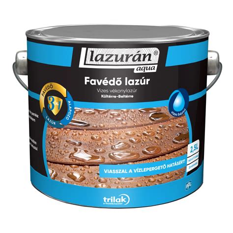 A lazúrok típusai és felhordása fa felületre
