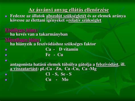 Cukoréhség okai - ásványi anyag hiány
