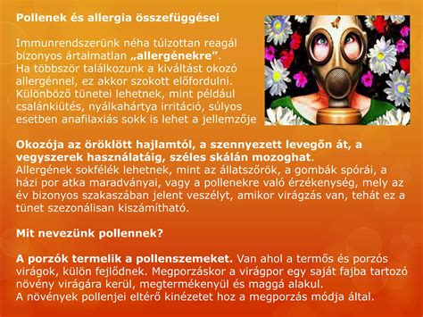 Pollenek és egyéb inhalatív allergének mikroszkopikus képe