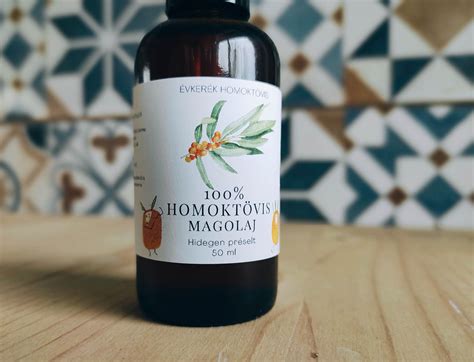 Homoktövis magolaj