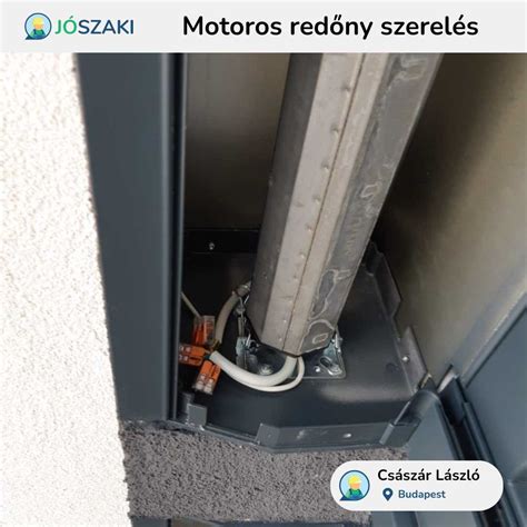 Motoros redőny és okosotthon integráció