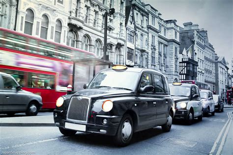 Ikonikus fekete londoni taxi
