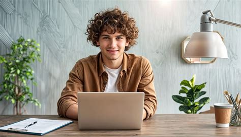 Egy diák laptop előtt ülve, online tanfolyamot végez