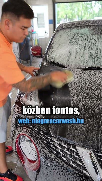 autó külső mosása