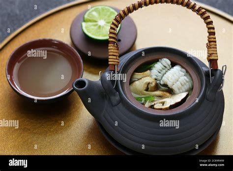 A Japanese Dobin Mushi Presentation