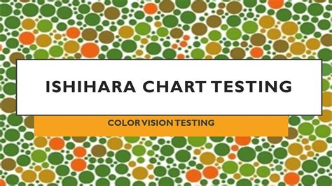 Ishihara teszt tábla