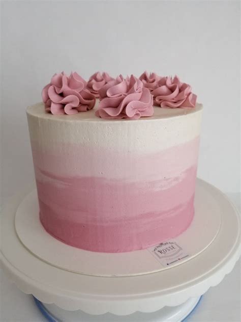 Ombre torta elkészítése