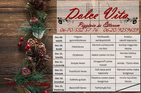 Dolce Vita Pizzéria & Étterem Kecel logója vagy külső képe
