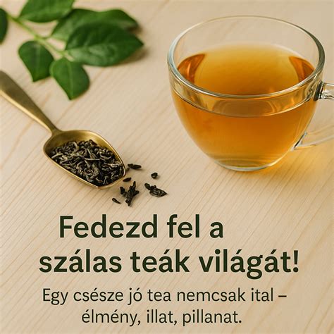 Szálas tea áztatása teáskannában