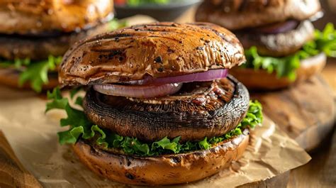 Portobello gomba burger zsemle helyett