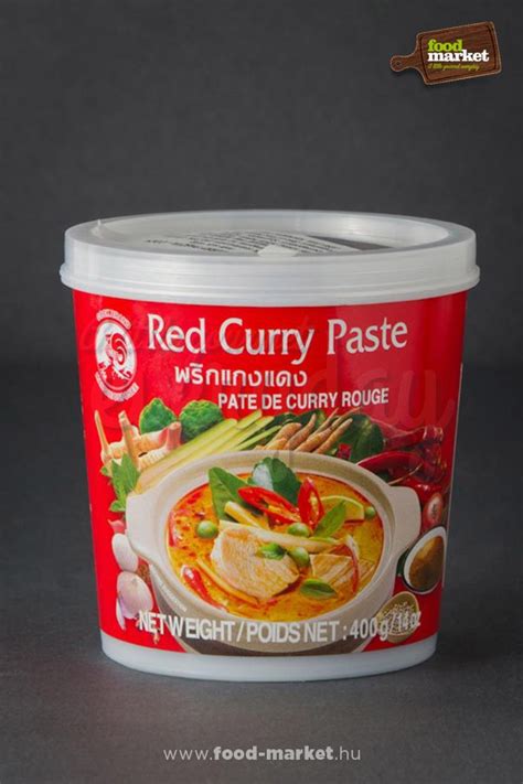 Vörös curry paszta alapanyagok
