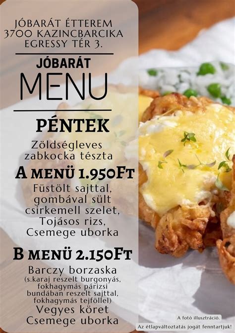 Abszurd menü illusztráció