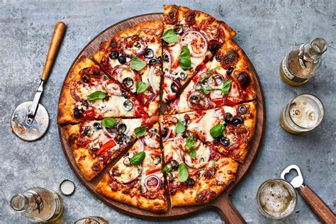 supreme pizza feltétekkel
