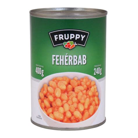 FRUPPY chilis-paradicsomos bab konzerv