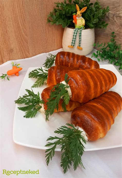 Nyuszi alakú sós sütemények válogatása