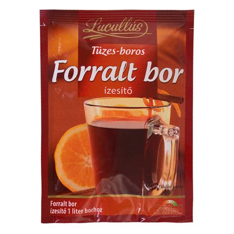 Forralt bor fűszerkeverék csomagolása