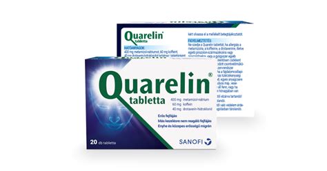 Quarelin tabletták