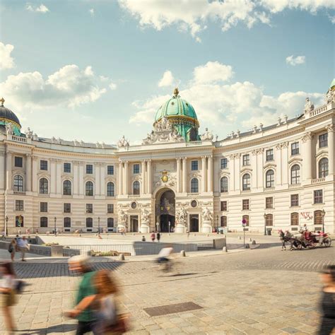 A Hofburg-palota látképe
