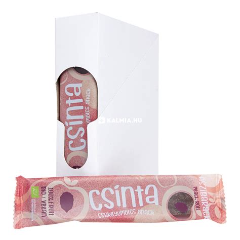 Csinta gyümölcsszeletek különböző ízekben