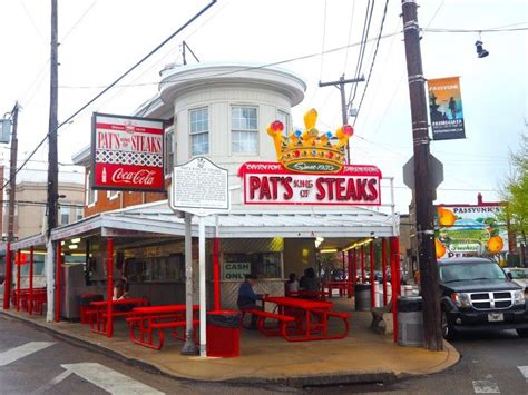 Pat's King of Steaks étterem homlokzata