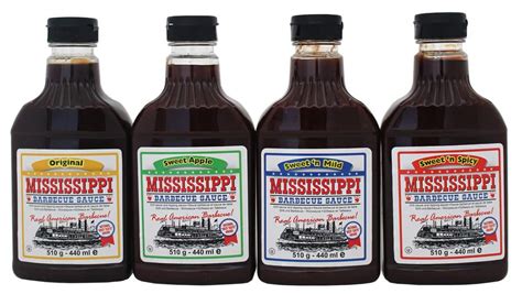 Mississippi BBQ szósz üvegben