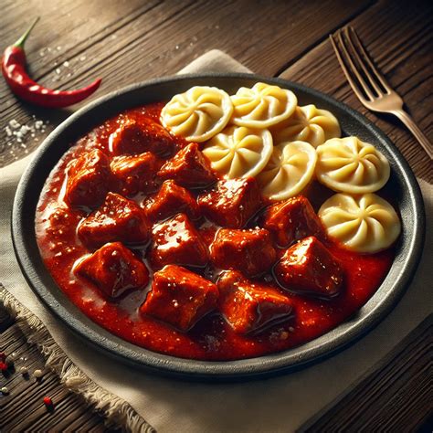 különböző fűszerek és zöldségek pörkölt készítéséhez