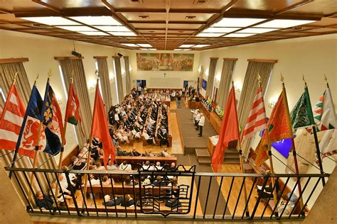 Ünnepi közgyűlés résztvevői