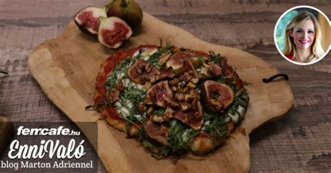 Marton Adrienn egészséges pizza látványképe