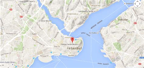 Isztambul ázsiai éttermei térkép
