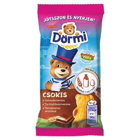 Dörmi csomagolásának design elemei