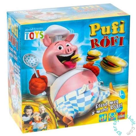 Pufi Röfi társasjáték figurája