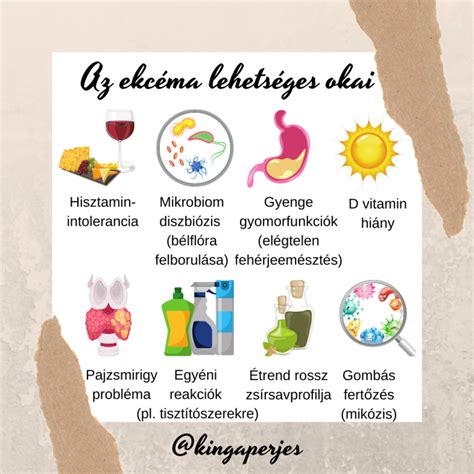 Az ekcéma lehetséges okai