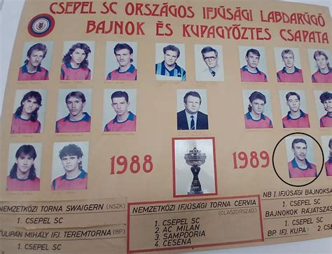 Kép egy korabeli Csepel SC labdarúgócsapatról