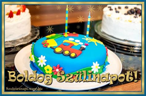 Születésnapi torta fiúnak