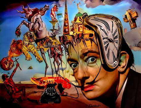 Salvador Dalí festménye tengeri sünnel
