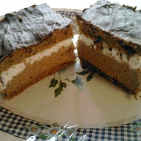 kávétorta szelet