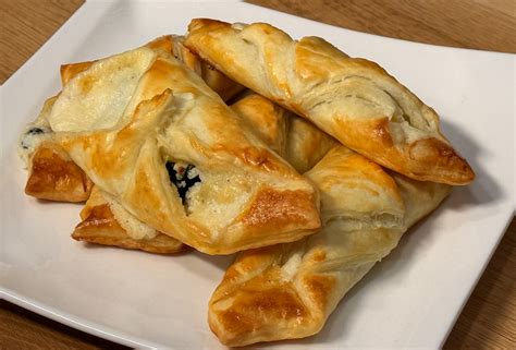spenótos táska sütése