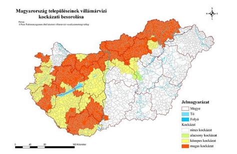 Magyarország árvízi kockázati térképe