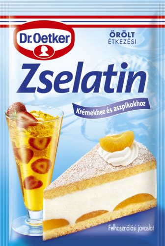 Zselatin adagolás