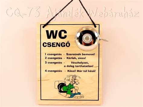 vicces WC felirat