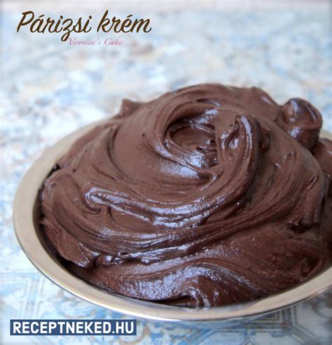 Párizsi krém alapanyagok