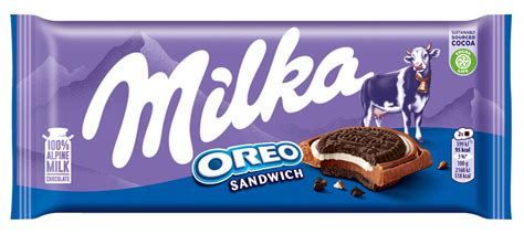 Milka Oreo Sandwich táblás csokoládé