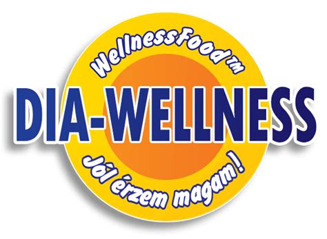 Dia-Wellness logó és termékpaletta