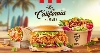 KFC burgerek és wrapek