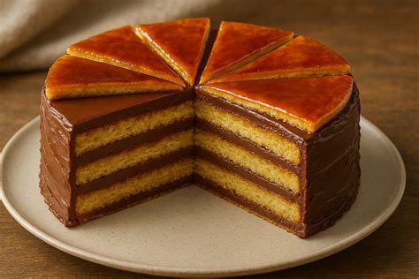 Dobos torta rétegezése