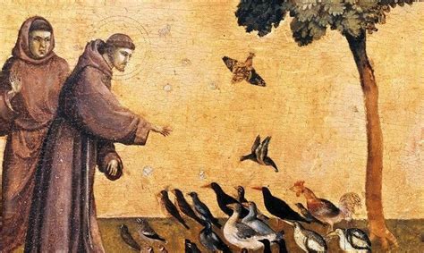 Assisi Szent Ferenc prédikál a madaraknak - St. François d’Assise. La prédication aux oiseaux.