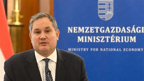 Nagy Márton nemzetgazdasági miniszter