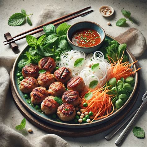 Vietnámi grillezett zöldségválogatás